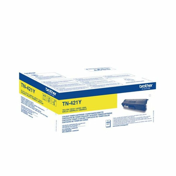 Original Toner Brother TN421Y Gelb Schwarz