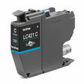 Original Tintenpatrone Brother LC421C Türkis