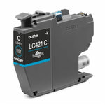 Original Tintenpatrone Brother LC421C Türkis