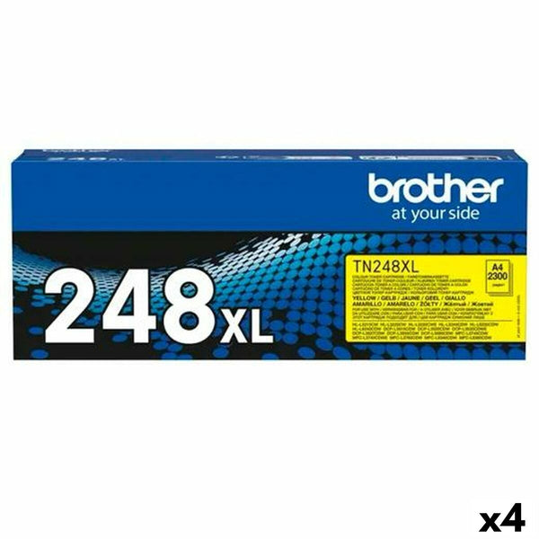 Toner Brother HLL3220CW 3240CDW DCPL3520CDW 3560CDW MFCL3740CDW 3760CDW HLL8230CDW 8240CDW MFCL8340CDW 8390CDW Gelb (4 Stück)