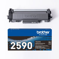 Toner NO NAME TN2590 Schwarz Grau