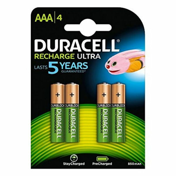 Akkus DURACELL DURHR03B4-850STCX5 1,2 V AAA (4 Stück)