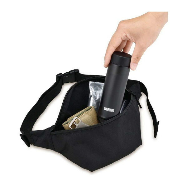 Thermosflasche Thermos 210010 Schwarz Edelstahl