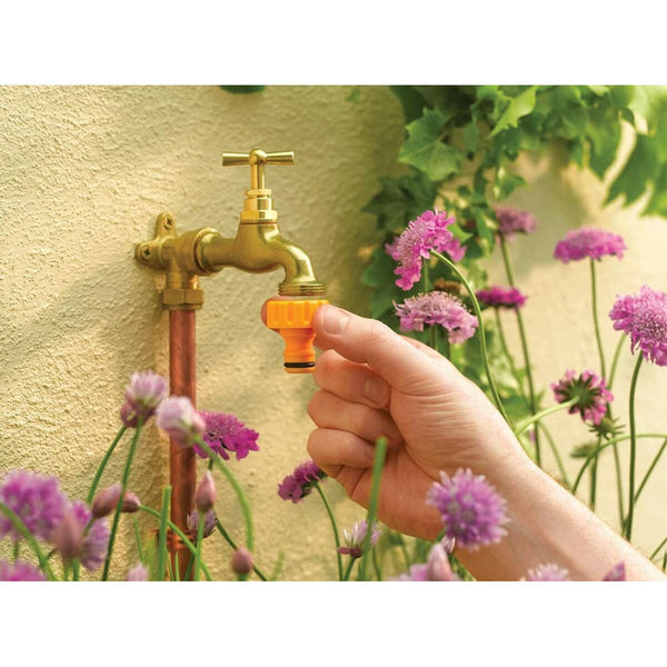 Schlauchanschluss Hozelock 2184 1/2", 3/4" Außenbereich Wasserhahn