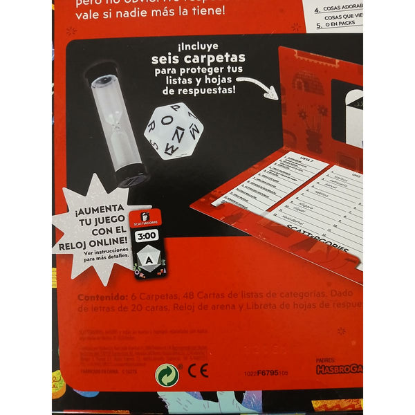 Tischspiel Hasbro Scattergories (ES)