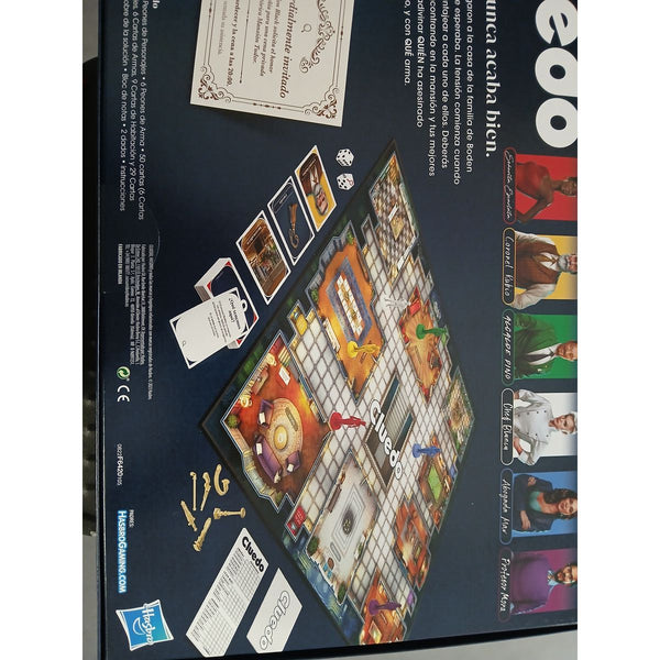 Kärtchen Hasbro Cluedo