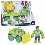 Playset Hasbro Spidey Hulk Wrecker Truck Set