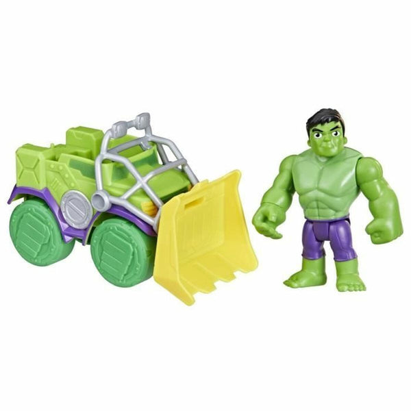 Playset Hasbro Spidey Hulk Wrecker Truck Set