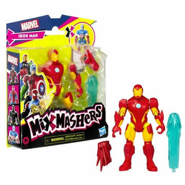 Figur mit Gelenken Hasbro MixMashers Iron Man