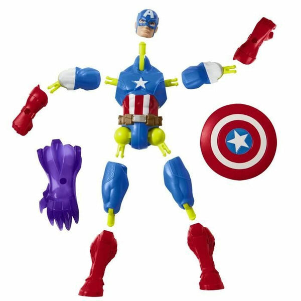 Figur mit Gelenken Hasbro Capitán América