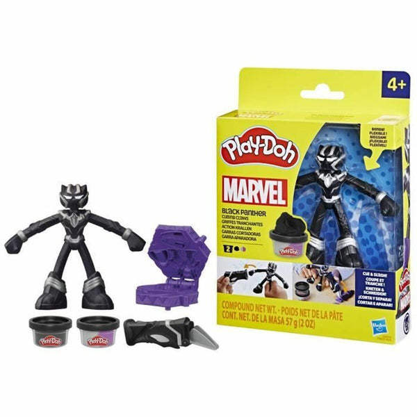 Knetspiel Play-Doh Black Panther garras afiladas noir