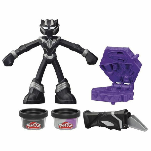 Knetspiel Play-Doh Black Panther garras afiladas noir