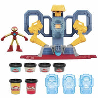 Knetspiel Play-Doh Iron Man Armor Factory Gelb