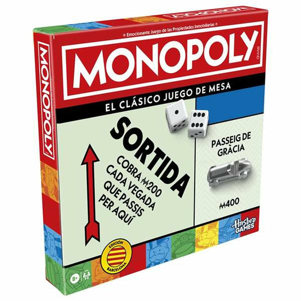 Lernspiel Hasbro Monopoly Barcelona