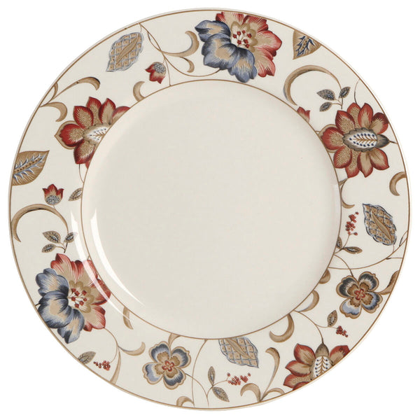 Flacher Teller Queen´s By Churchill Jacobean blumig aus Keramik Porcelæn (6 Stück)