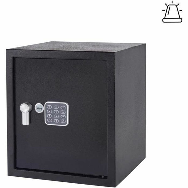 Safe mit elektronischem Schloss Yale Schwarz 40 L 39 x 35 x 36 cm Edelstahl