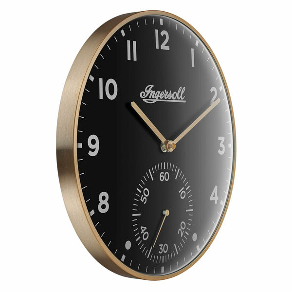 Wanduhr Ingersoll 1892 IC003GB Gold Schwarz