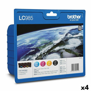 Original Tintenpatrone Brother DCP-J315W Türkis (4 Stück)