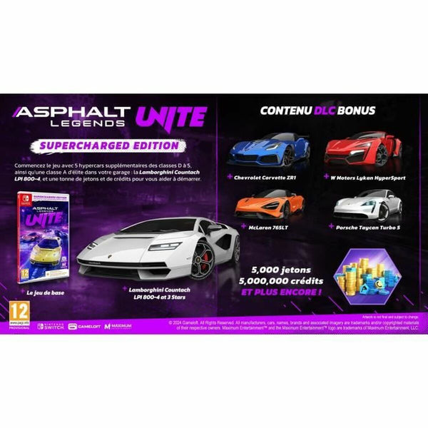 Videospiel für Switch Just For Games Asphalt Legends Unite Supercharged