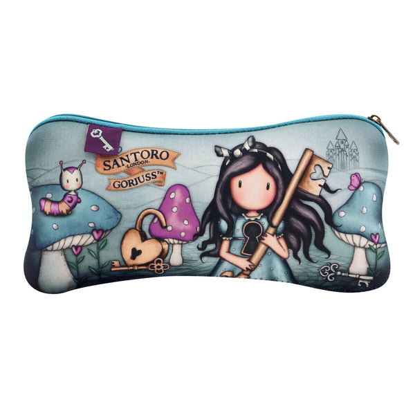 Allzwecktasche Gorjuss Curiosity grün Grau 22 x 11.3 x 1 cm