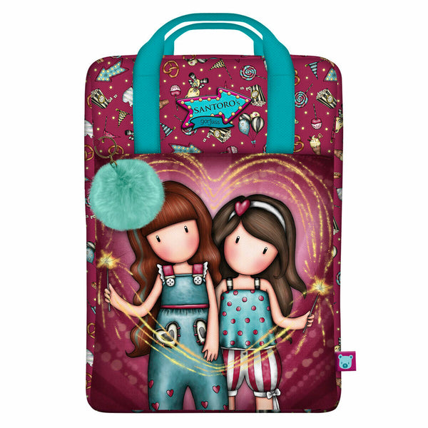 Schulrucksack Gorjuss Fireworks Granatrot 25 x 36 x 10 cm