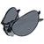 Unisex-Sonnenbrille Aviator AVGSR 635BK