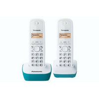 Kabelloses Telefon Panasonic KX-TG1612FRC Bernstein Blau/Weiß