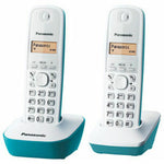 Kabelloses Telefon Panasonic KX-TG1612FRC Bernstein Blau/Weiß