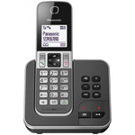 Kabelloses Telefon Panasonic KX-TGD320FRG Weiß Schwarz Grau