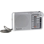 Tragbares Radio Panasonic Silberfarben