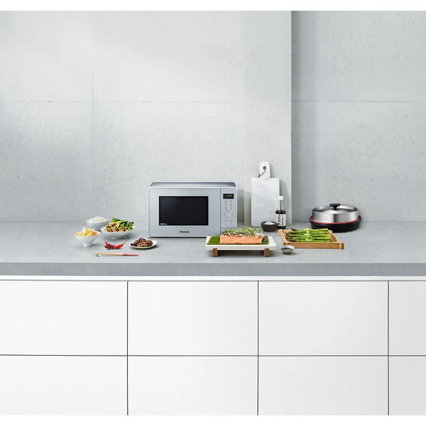 Mikrowelle mit Grill Panasonic Silberfarben 1000 W (Restauriert A)