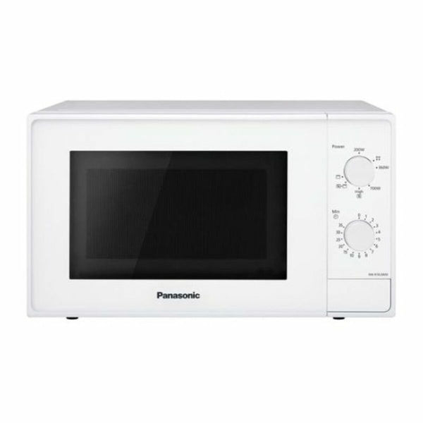 Mikrowelle mit Grill Panasonic NN-K10JWMEPG Weiß 800 W 1000 W 20 L