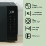 Mikrowelle Panasonic Schwarz (Restauriert A)