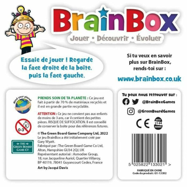 Lernspiel Asmodee BrainBox - Animales