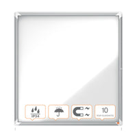 Anschlagbrett Esselte Weiß Aluminium Kristall 100 x 97,2 x 4,5 cm
