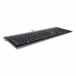 Tastatur Kensington Advance Fit AZERTY Schwarz Matte Hinterseite Französisch AZERTY