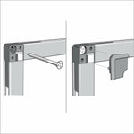 Magnettafel Nobo 1905209 600 x 450 mm Weiß Aluminium Stahl