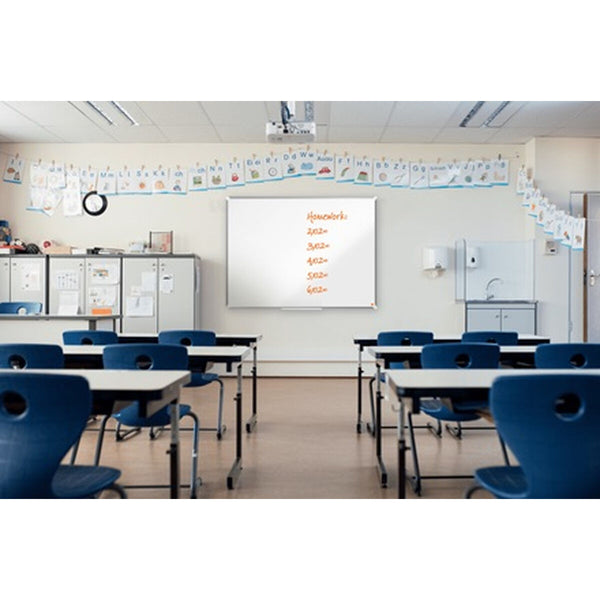 Magnettafel Nobo Premium Plus Weiß Aluminium Stahl