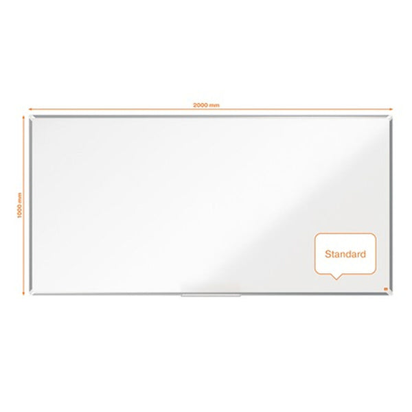 Magnettafel Nobo Premium Plus Weiß Aluminium Stahl