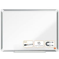Magnettafel Nobo Premium Plus Weiß Aluminium Stahl