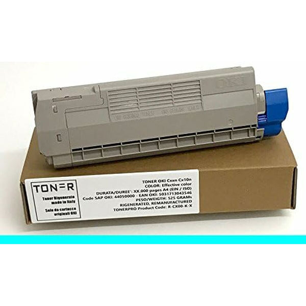 Original Toner OKI 44315319 Schwarz Türkis