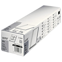 Bindestab Leitz Schwarz 3 mm (50 Stück)