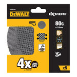 Schleifscheiben Dewalt dtm3103-qz Ø 125 mm 80 g 5 Stück