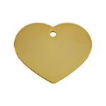 Identifikationsschild für Halsband Imarc Heart Gelb Gold