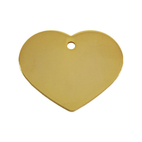 Identifikationsschild für Halsband Imarc Heart Gelb Gold
