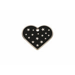 Identifikationsschild für Halsband Imarc PetScribe Passion Schwarz Silber