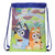 Rucksacktasche mit Bändern Bluey Marineblau 26 x 34 x 1 cm