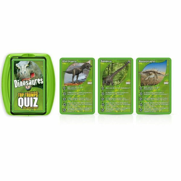 Frage und Antwort Spiel Top Trumps Quiz Dinosaures