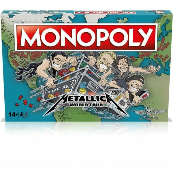 Tischspiel Winning Moves Monopoly Metallica