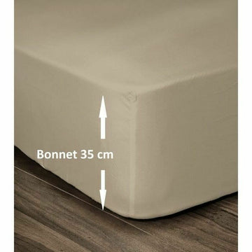 Bettlaken Lovely Home Beige Doppelbett 140 x 190 cm